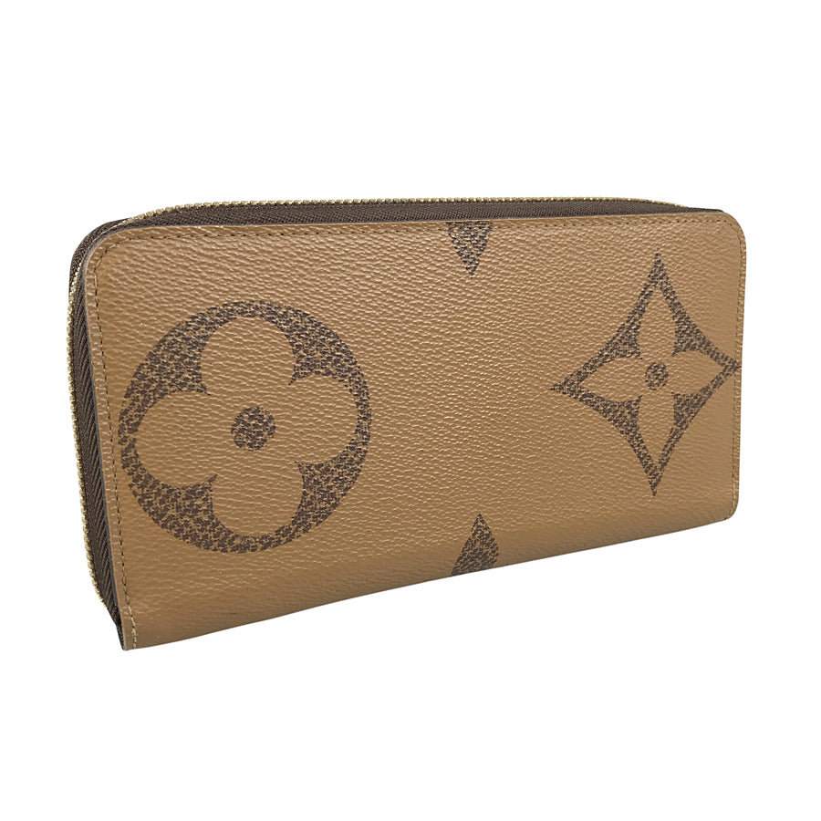 LOUIS VUITTON Monogram Giant Reverse Zippy Wallet M67687 Long wallet Round zipper