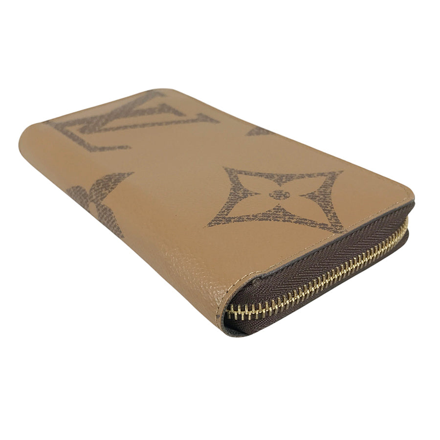 LOUIS VUITTON Monogram Giant Reverse Zippy Wallet M67687 Long wallet Round zipper