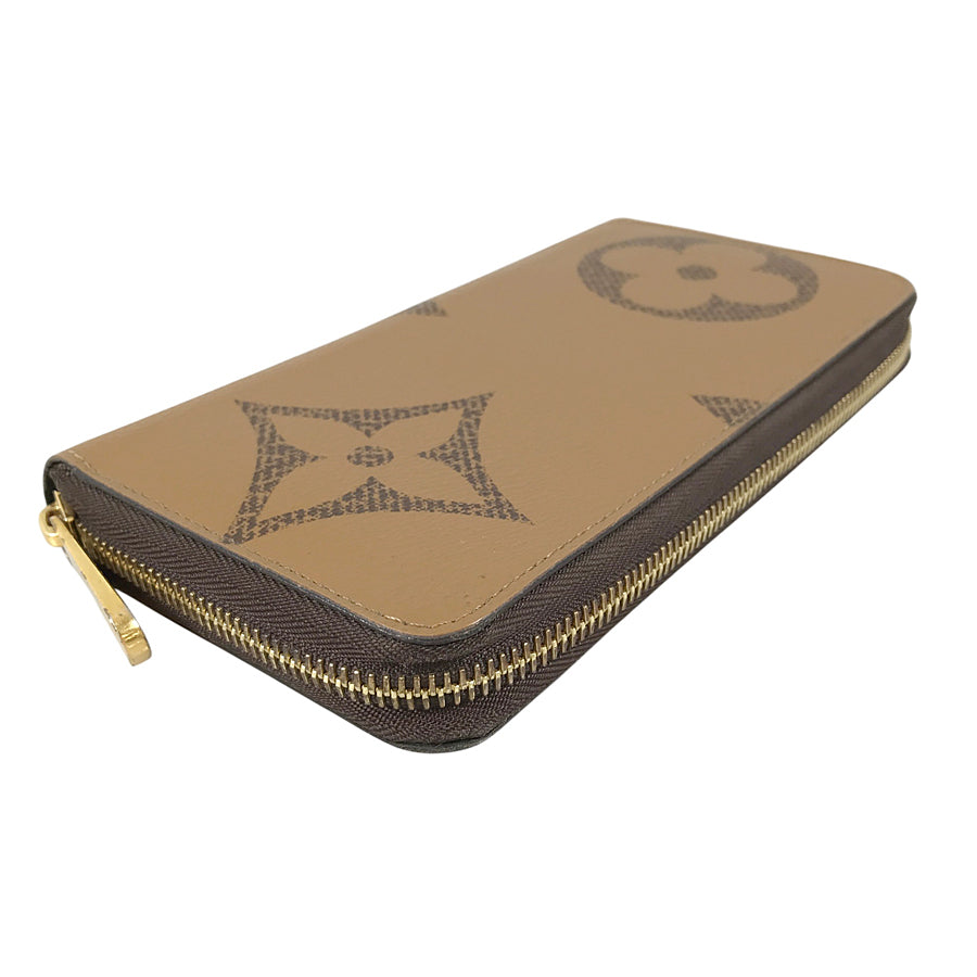 LOUIS VUITTON Monogram Giant Reverse Zippy Wallet M67687 Long wallet Round zipper