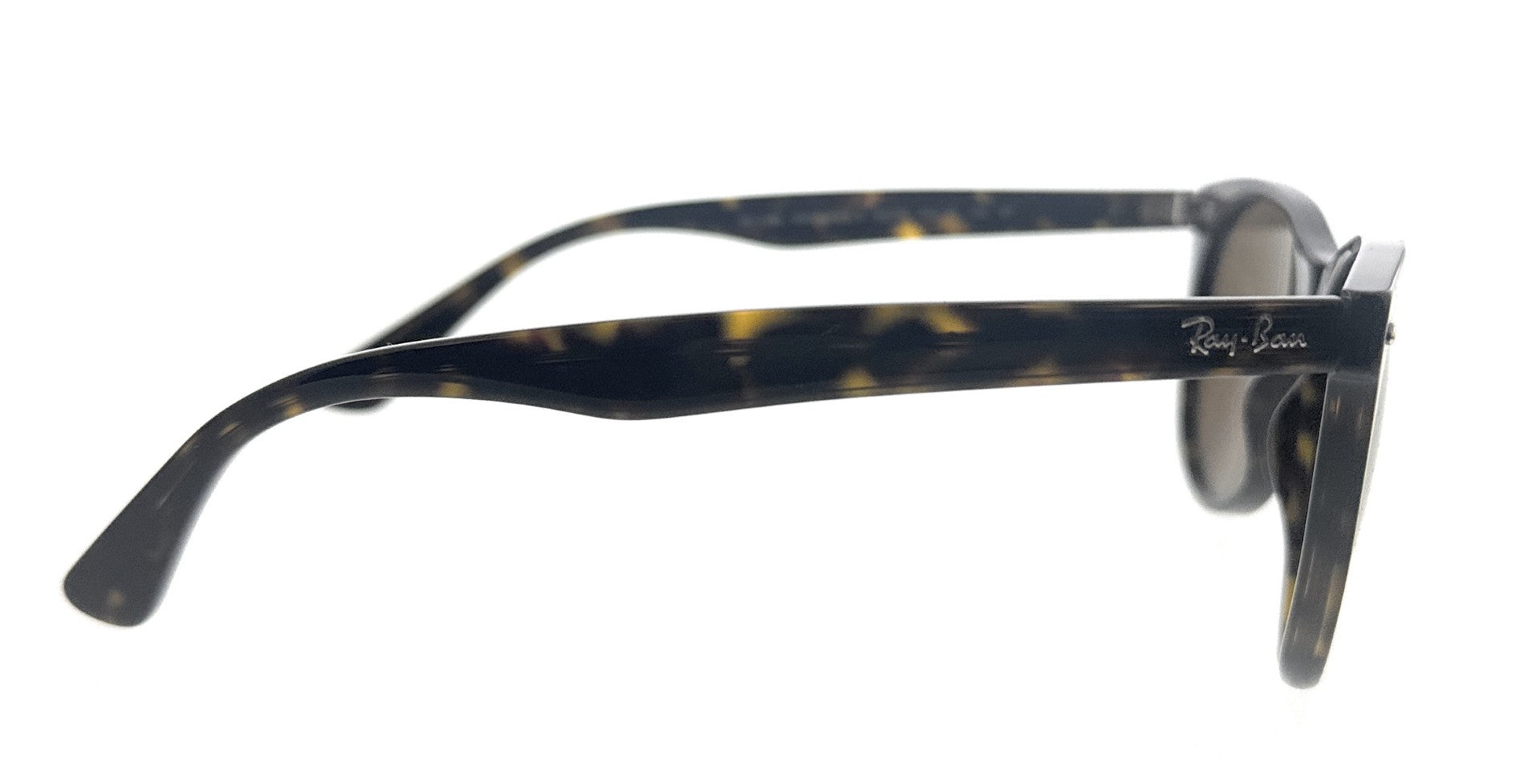 Ray-Ban 0RB2185 902/57 B-15 brown Polarized Round Sunglasses