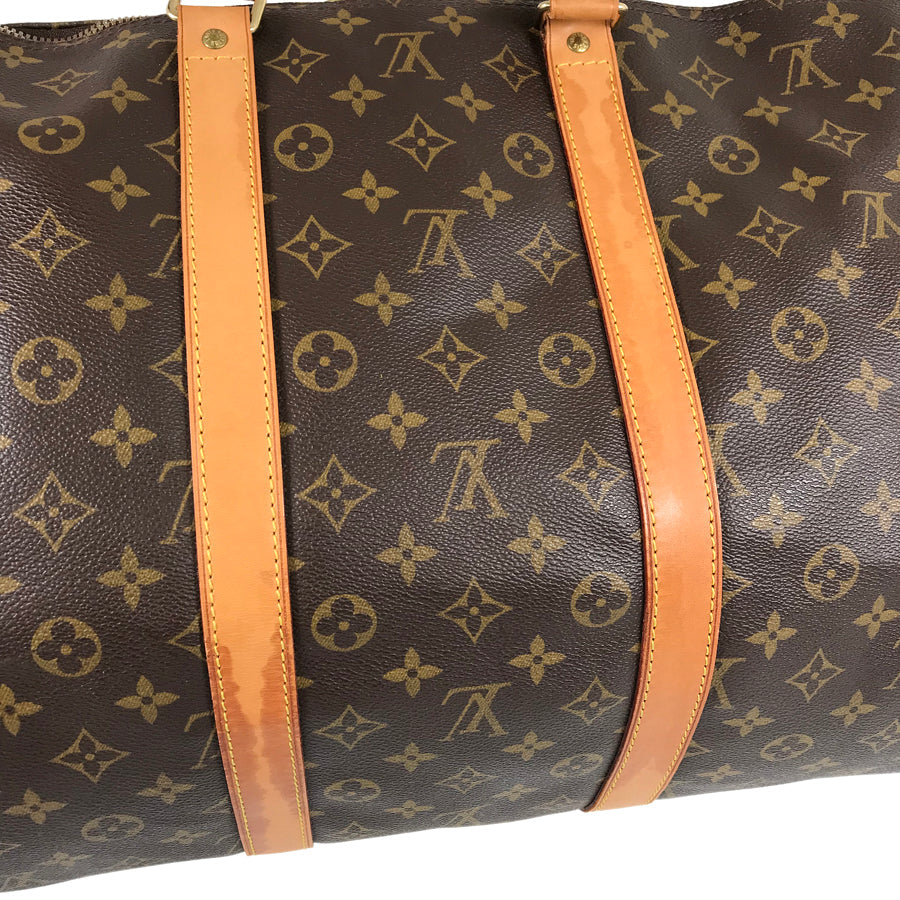 LOUIS VUITTON Monogram Keepall Bandouliere 55 M41414 Boston bag