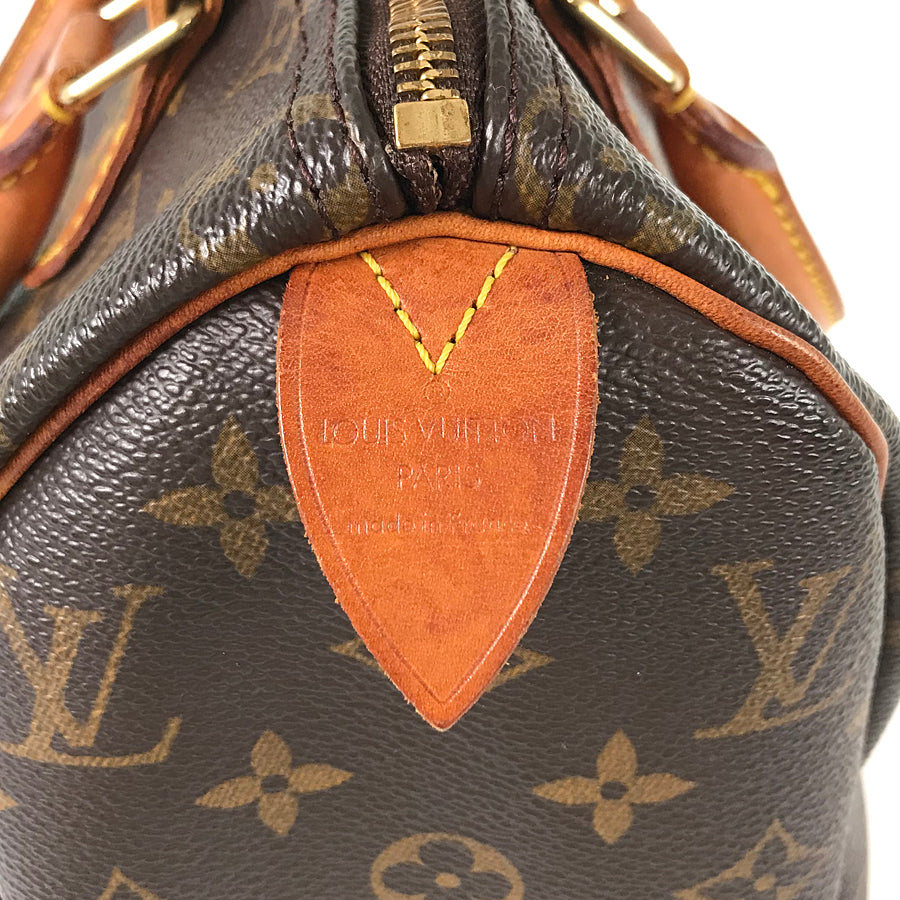 LOUIS VUITTON Monogram Speedy 25 M41528 Hand bag