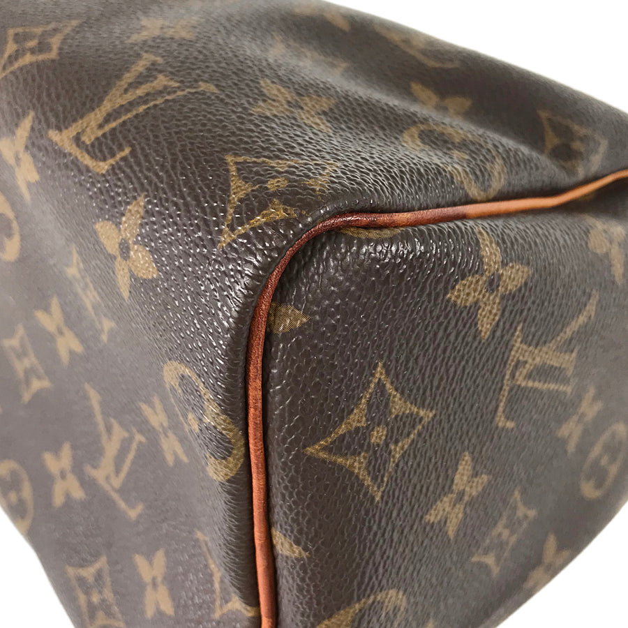 LOUIS VUITTON Monogram Speedy 25 M41528 Hand bag