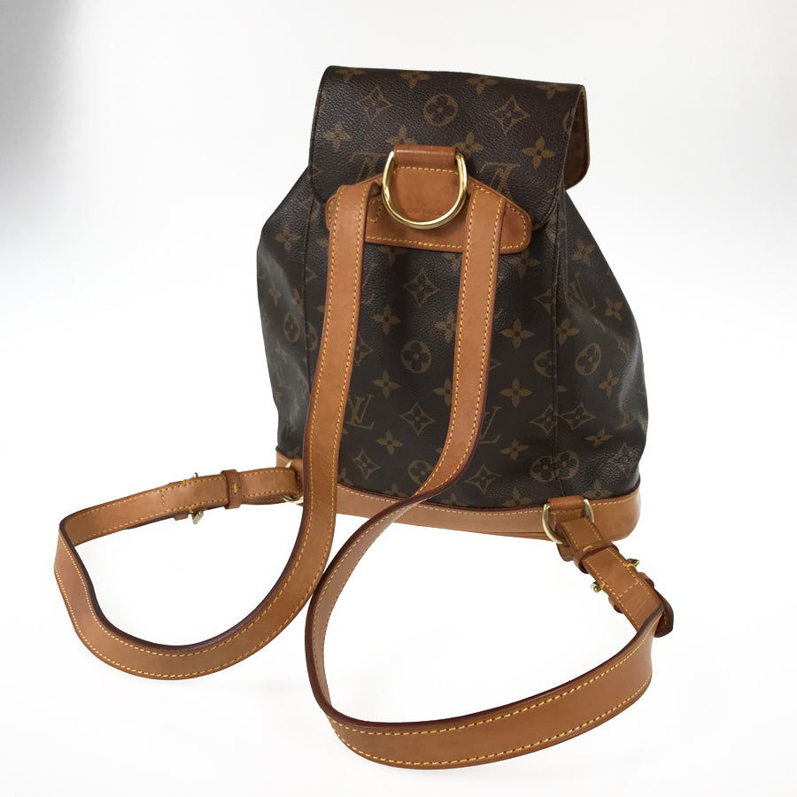 LOUIS VUITTON Monogram Montsouris MM M51136 Backpack
