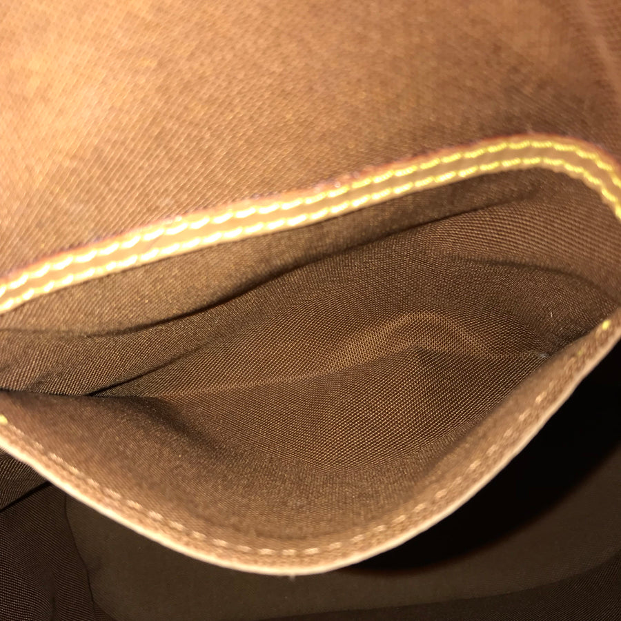 LOUIS VUITTON Monogram Montsouris MM M51136 Backpack