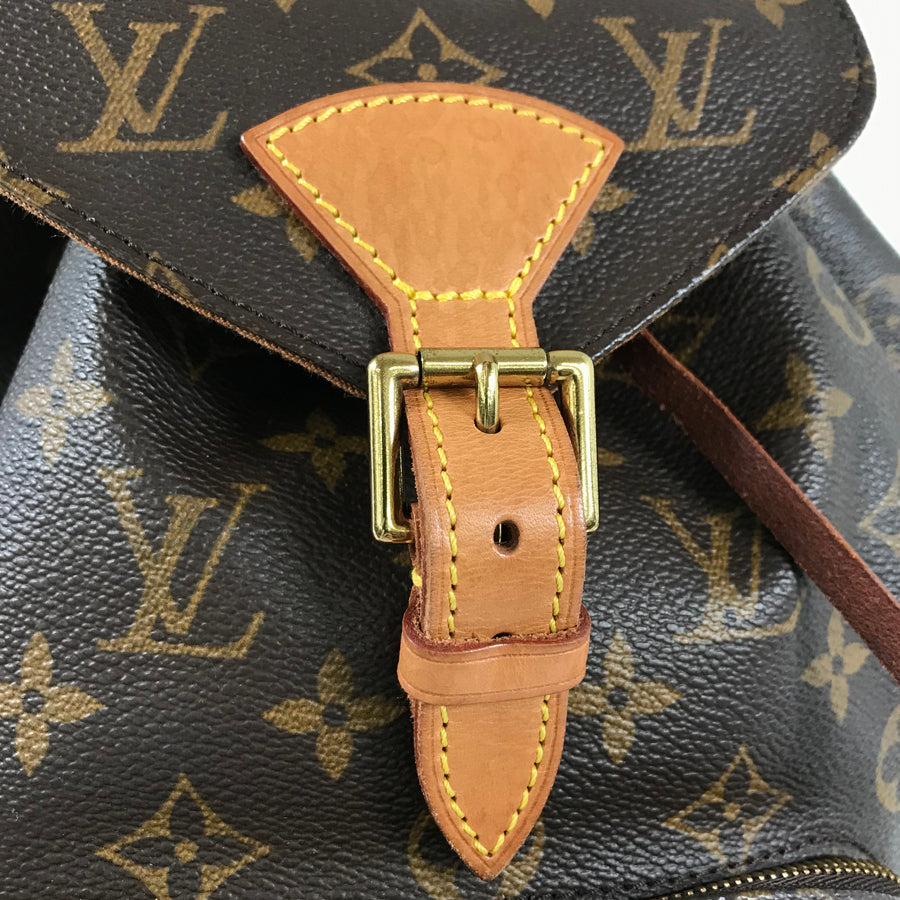 LOUIS VUITTON Monogram Montsouris MM M51136 Backpack