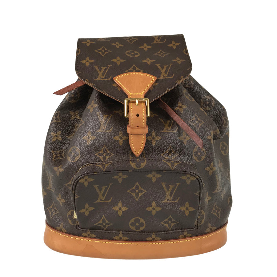 LOUIS VUITTON Monogram Montsouris MM M51136 Backpack