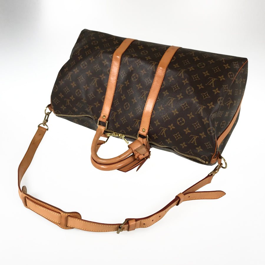 LOUIS VUITTON Monogram Keepall Bandouliere 50 M41416 Boston bag