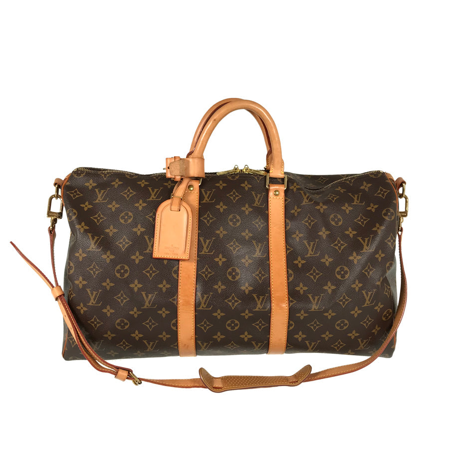 LOUIS VUITTON Monogram Keepall Bandouliere 50 M41416 Boston bag