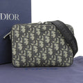 Christian Dior Oblique Strap Zip Pouch Crossbody
