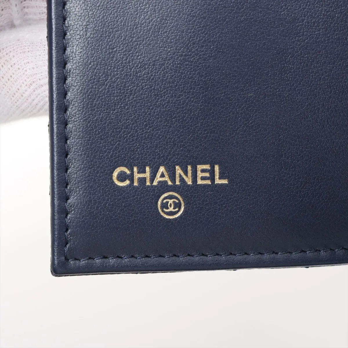 Chanel Black Caviar Calfskin Compact Wallet [Clearance Sale]