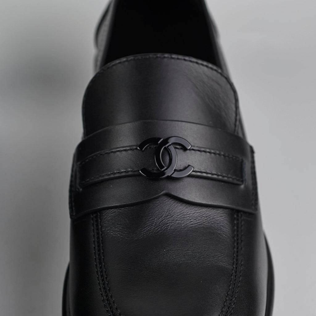 Chanel Interlocking Loafer Shoes Size 41