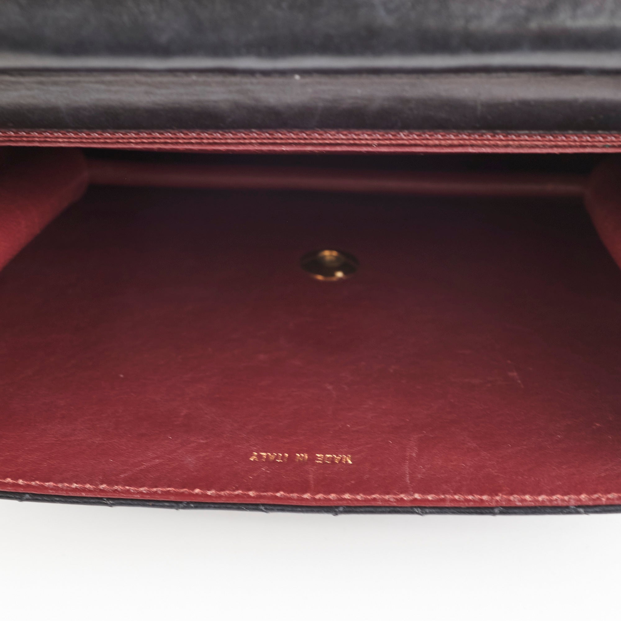 ITEM 29 - Chanel Vintage Square Flap Lambskin Black- Series 5