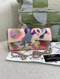 Rare Chanel 21s cf limited sequin baguette bag