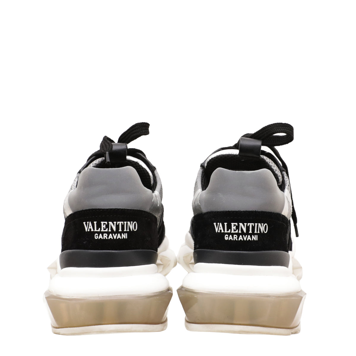 Valentino Tricolor Camou Bounce Sneakers 38.5