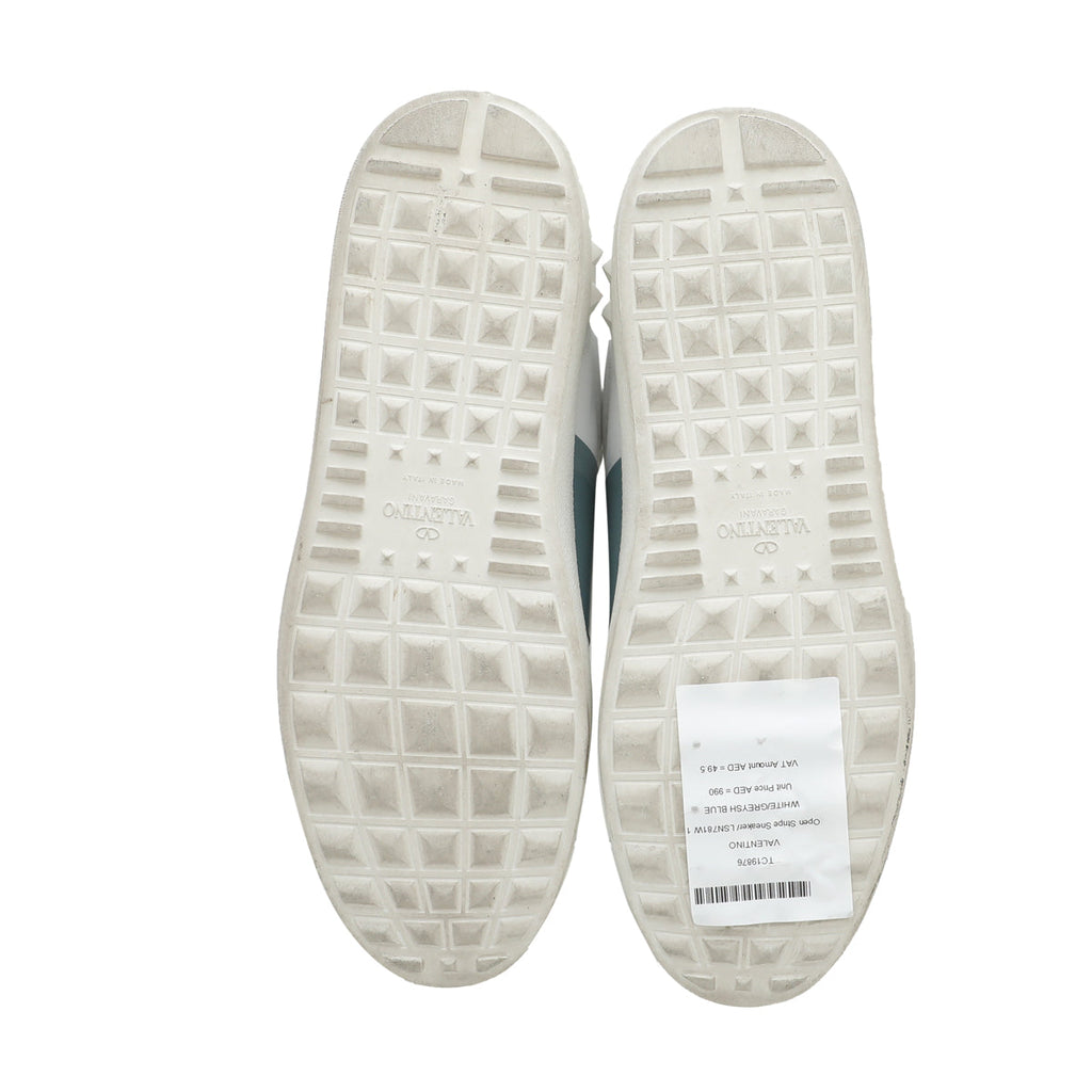 Valentino Bicolor Open Stripe Sneaker 40