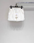 Chanel 23ss White Lace Shorts, fr38