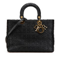Dior Lady Dior Leather 2way Bag