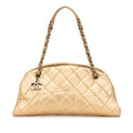 Chanel Coco Mark Matelasse Leather Tote Bag