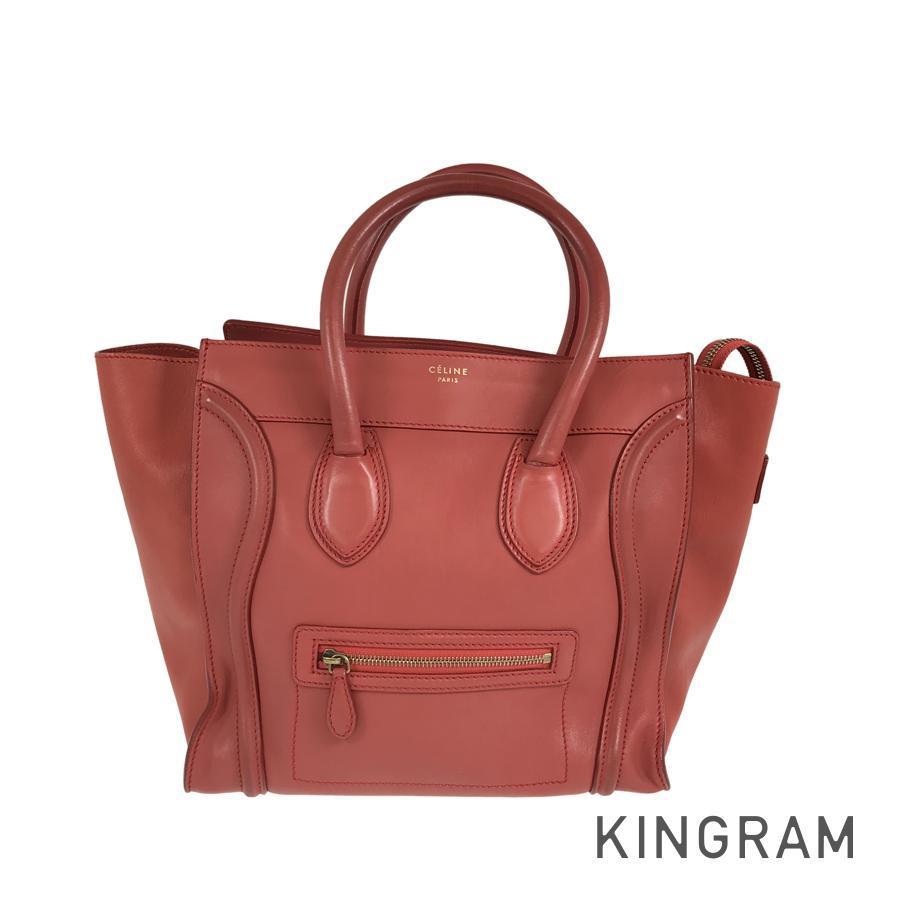 CELINE Luggage mini shopper 165213 Hand bag
