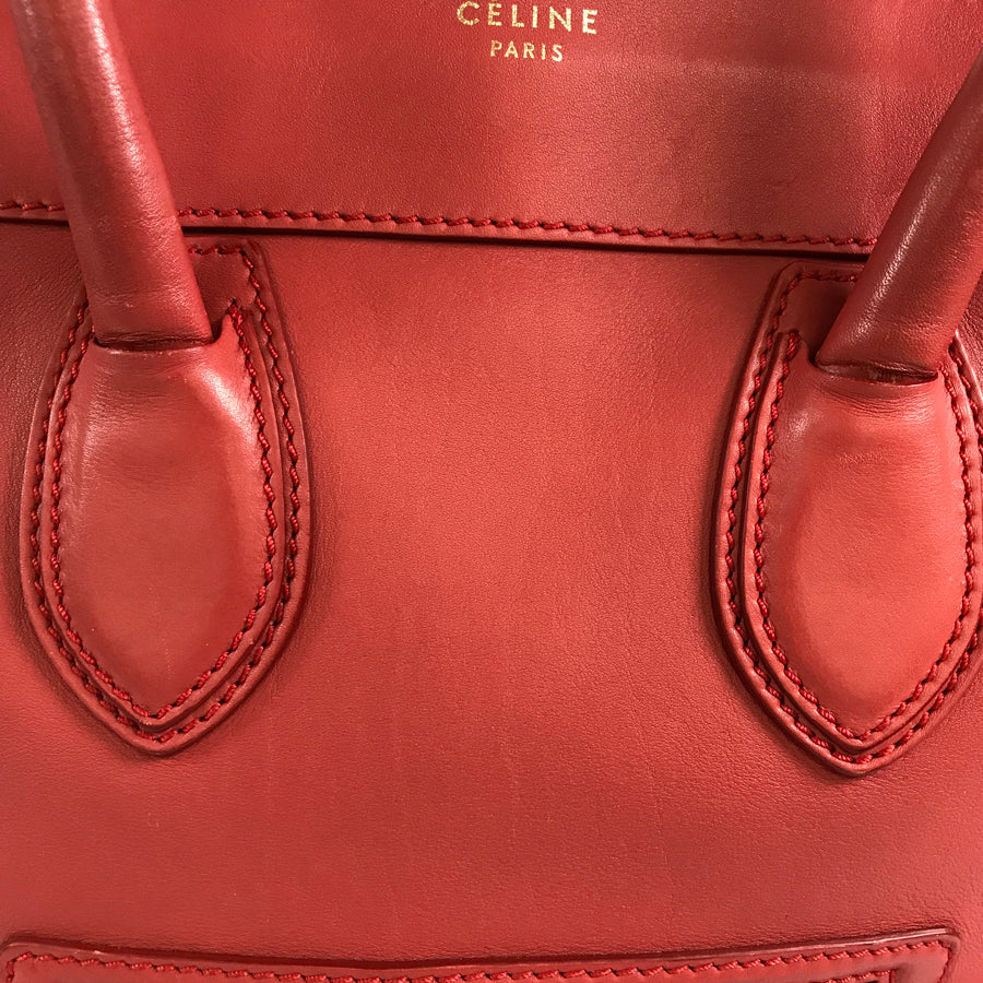 CELINE Luggage mini shopper 165213 Hand bag