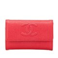 Chanel Coco Mark Caviar Skin Card Case