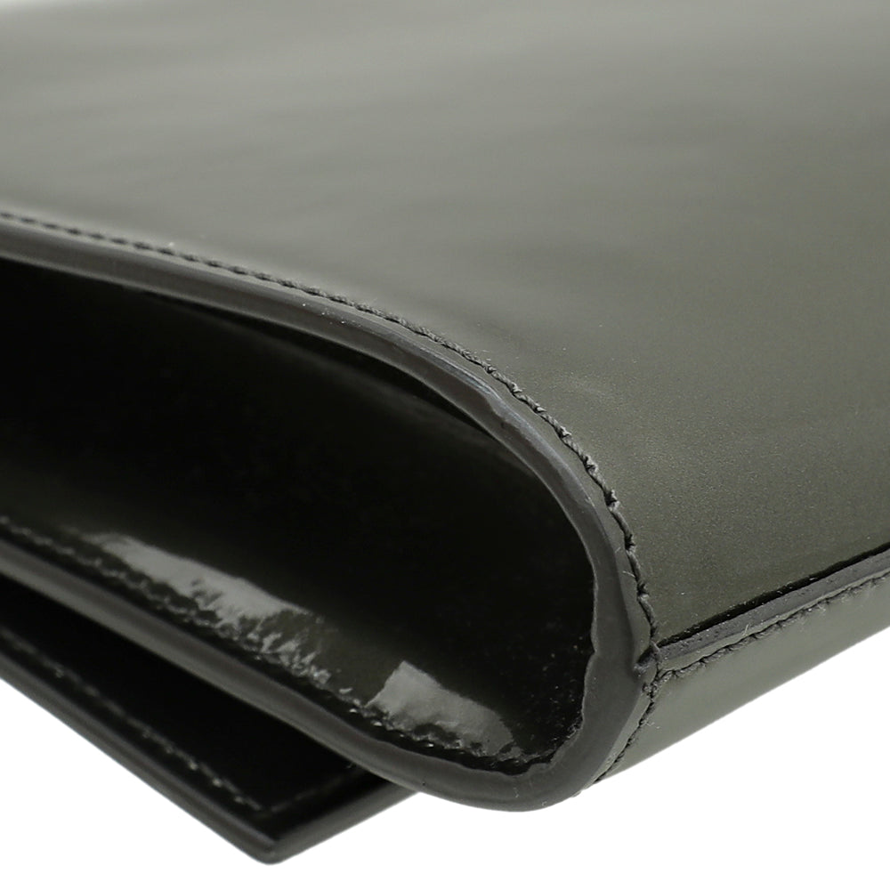 YSL Olive Green Belle De Jour Clutch