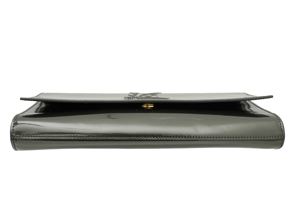 YSL Olive Green Belle De Jour Clutch