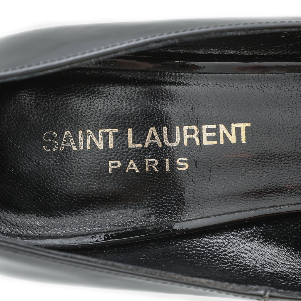 YSL Black Classic Paris Escarpin Pump 37