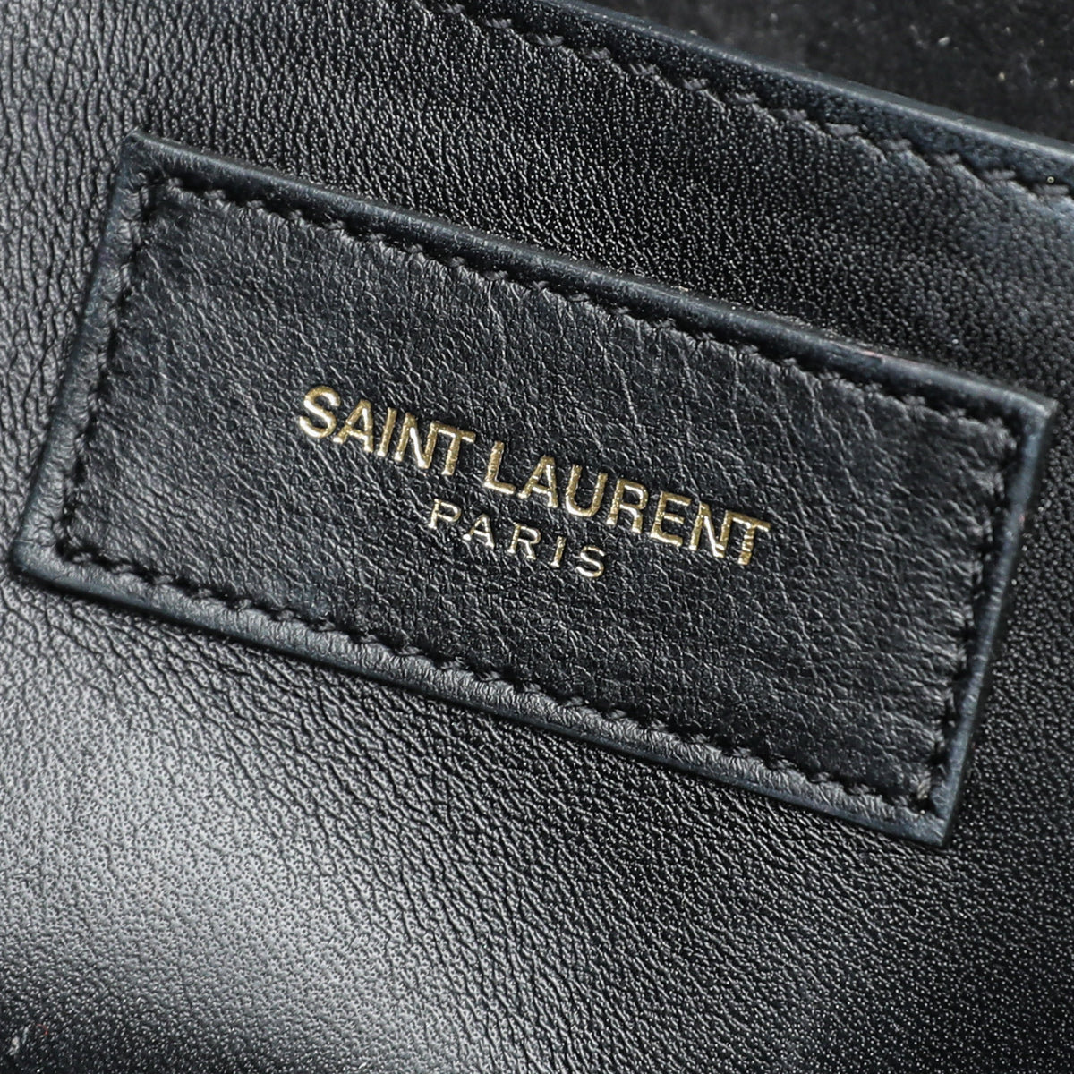 YSL Black Kate Tassel Clutch