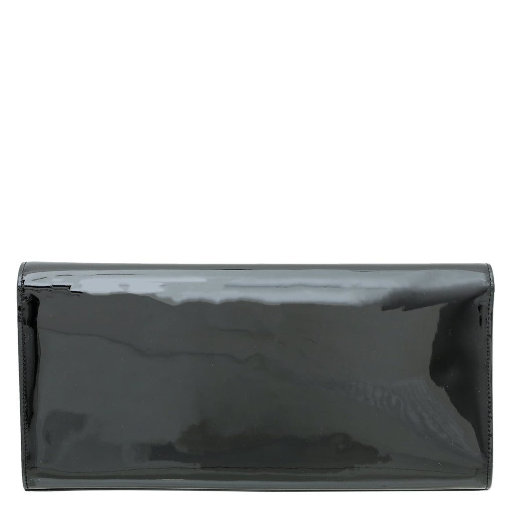 YSL Black Kate Tassel Clutch
