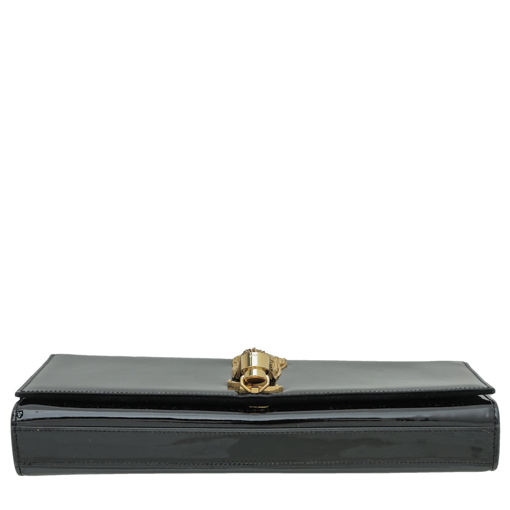 YSL Black Kate Tassel Clutch