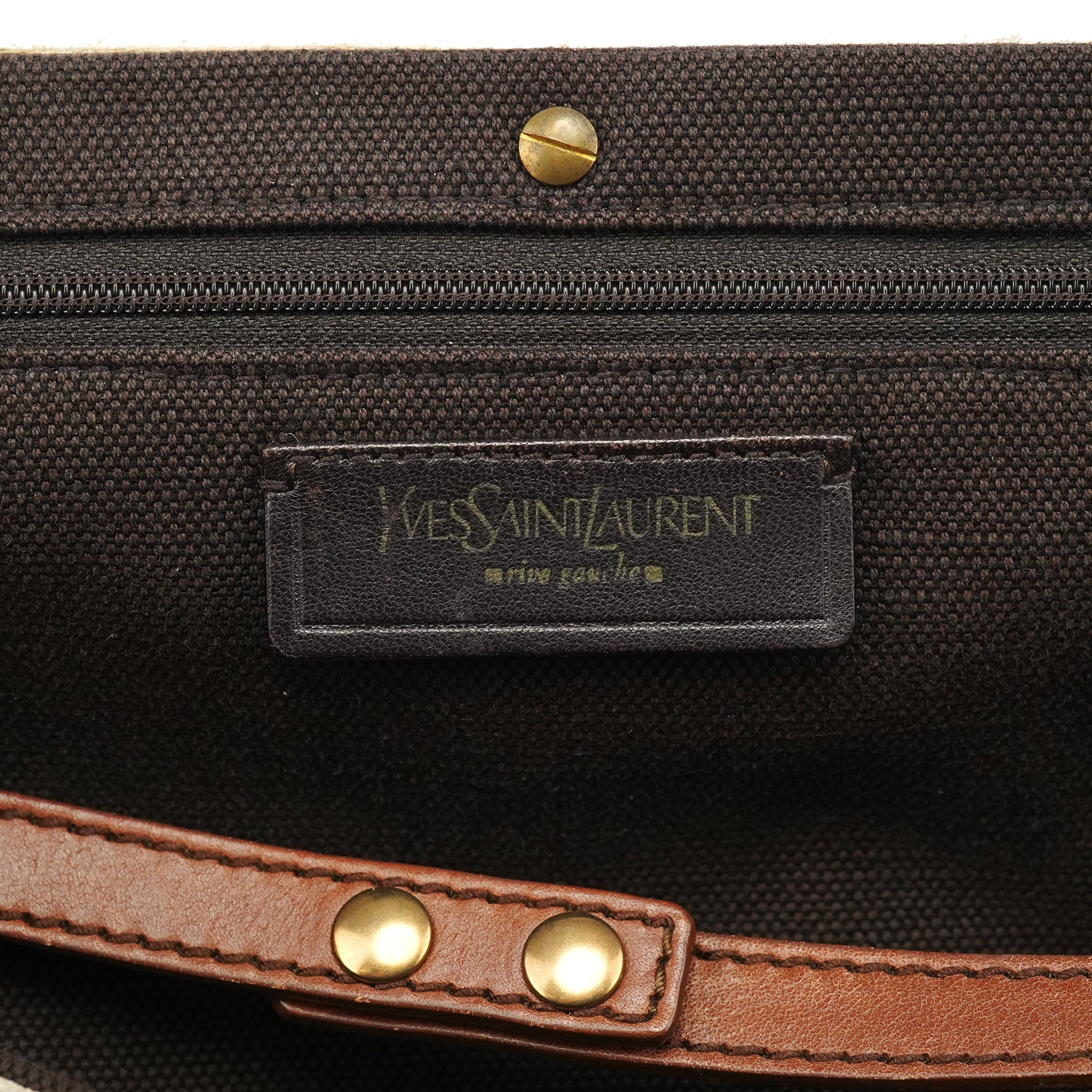146878 Beige Suede Leather Travel Bag