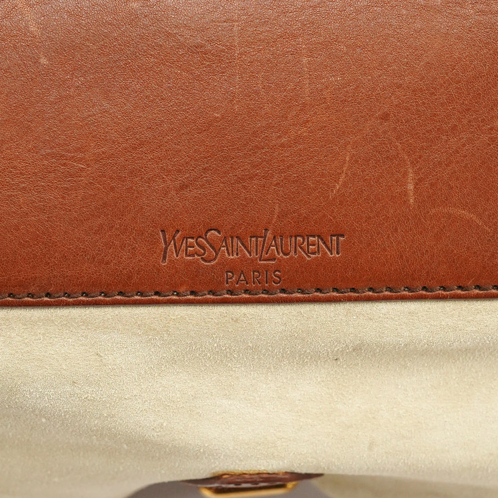 146878 Beige Suede Leather Travel Bag