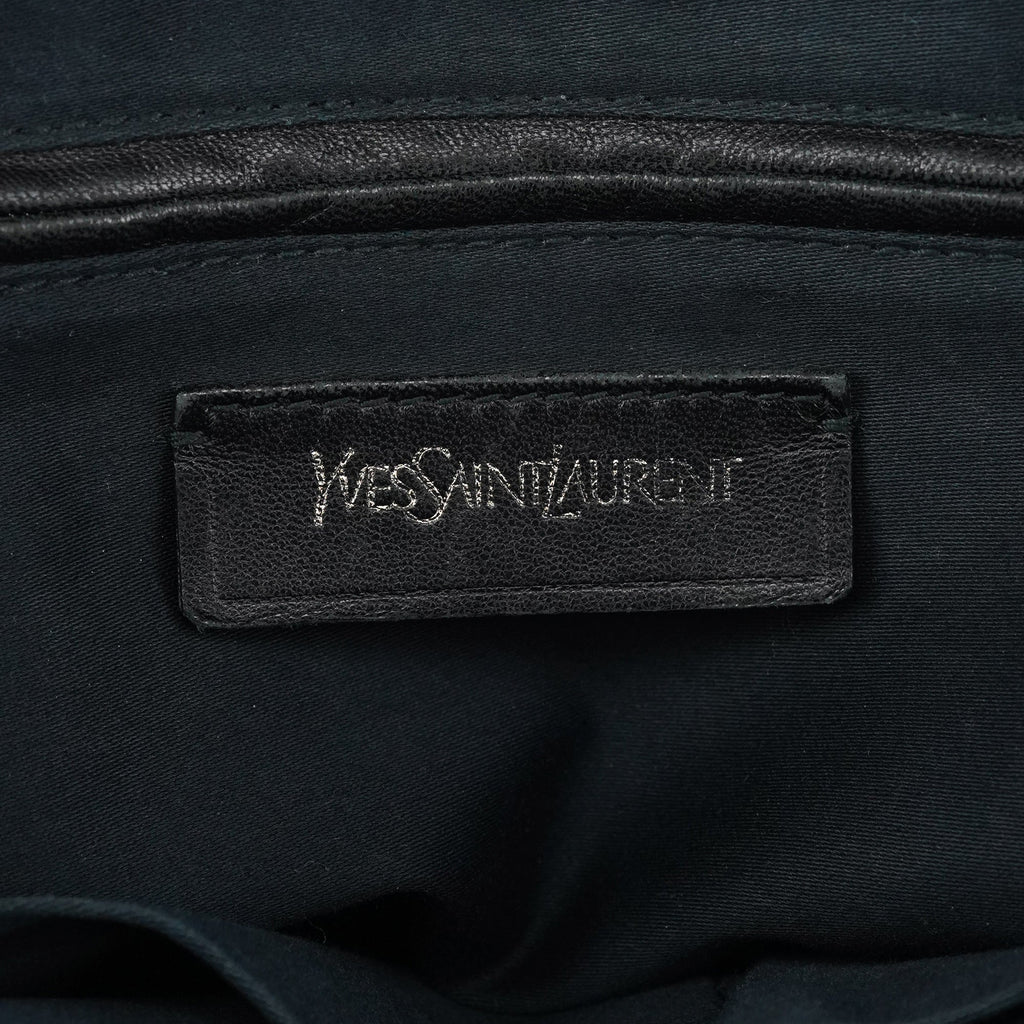 156465 Black Patent Leather Muse Bag
