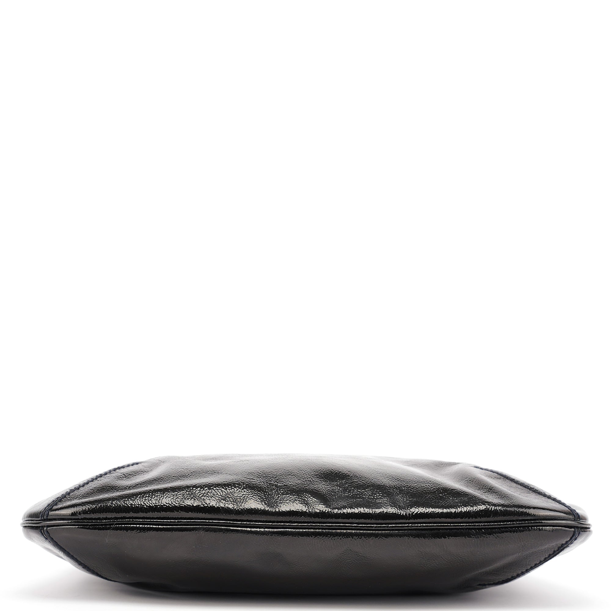 177739 Navy Patent Leather Metropolis Shoulder Bag
