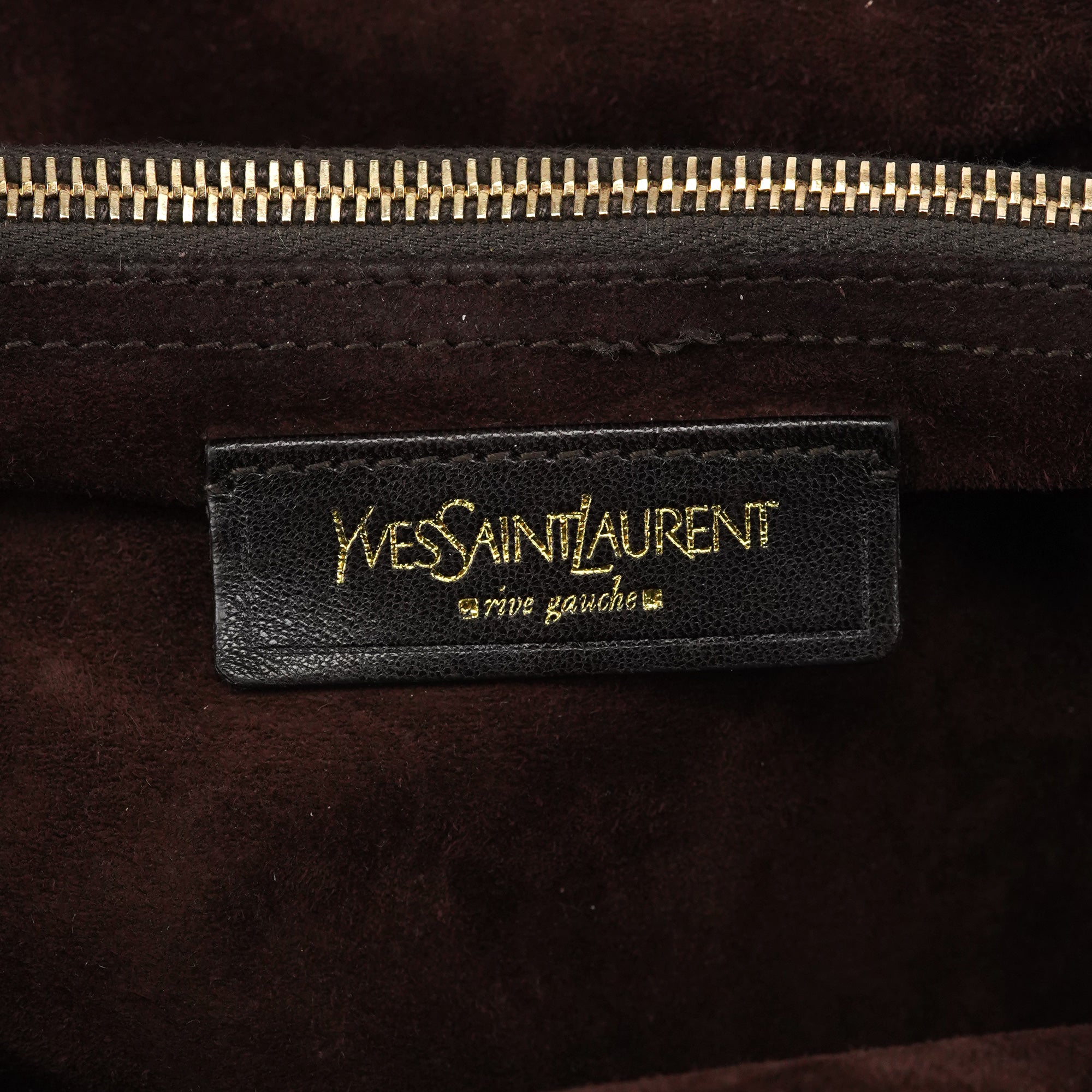 197149 Gold Leather Muse Two Bag