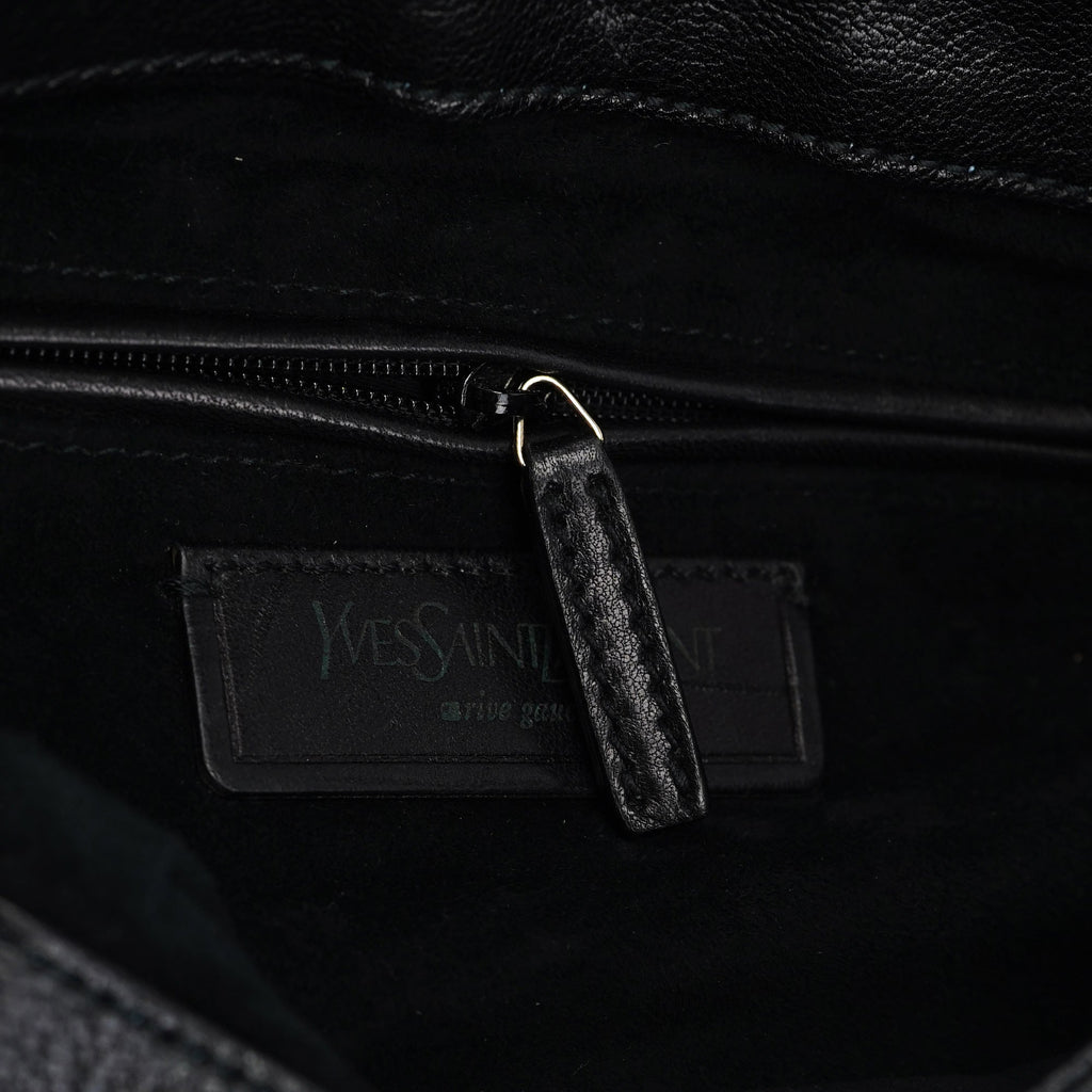 2003 Black Calfskin Nadja Shoulder Bag