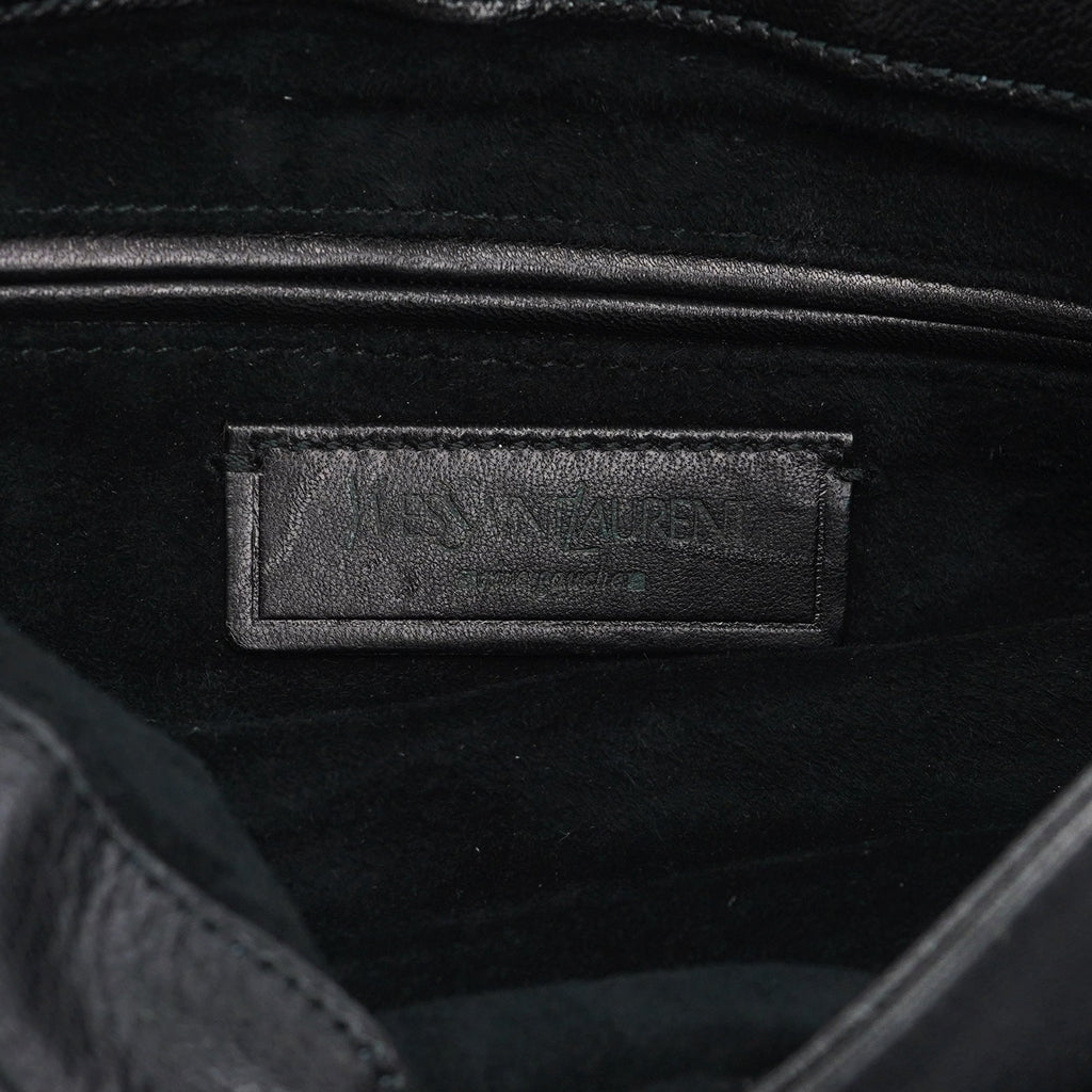 2003 Black Calfskin Nadja Shoulder Bag