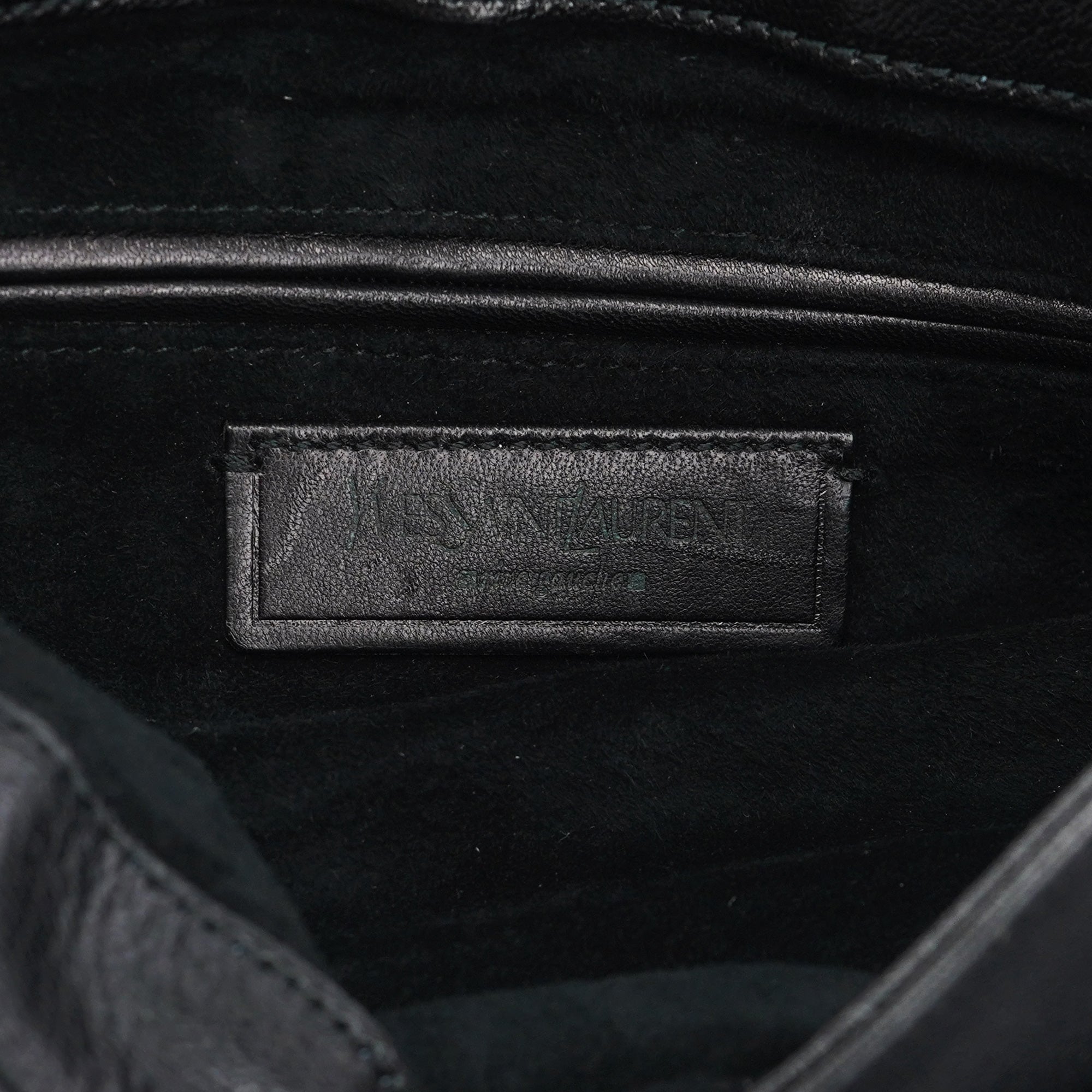 2003 Black Calfskin Nadja Shoulder Bag
