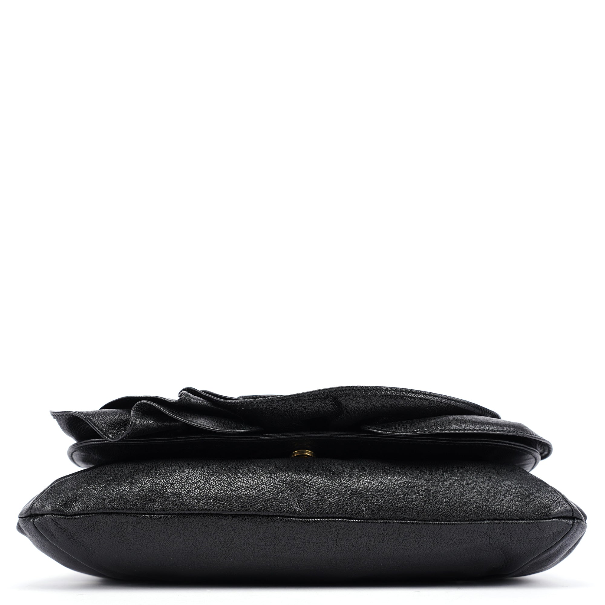 2003 Black Calfskin Nadja Shoulder Bag