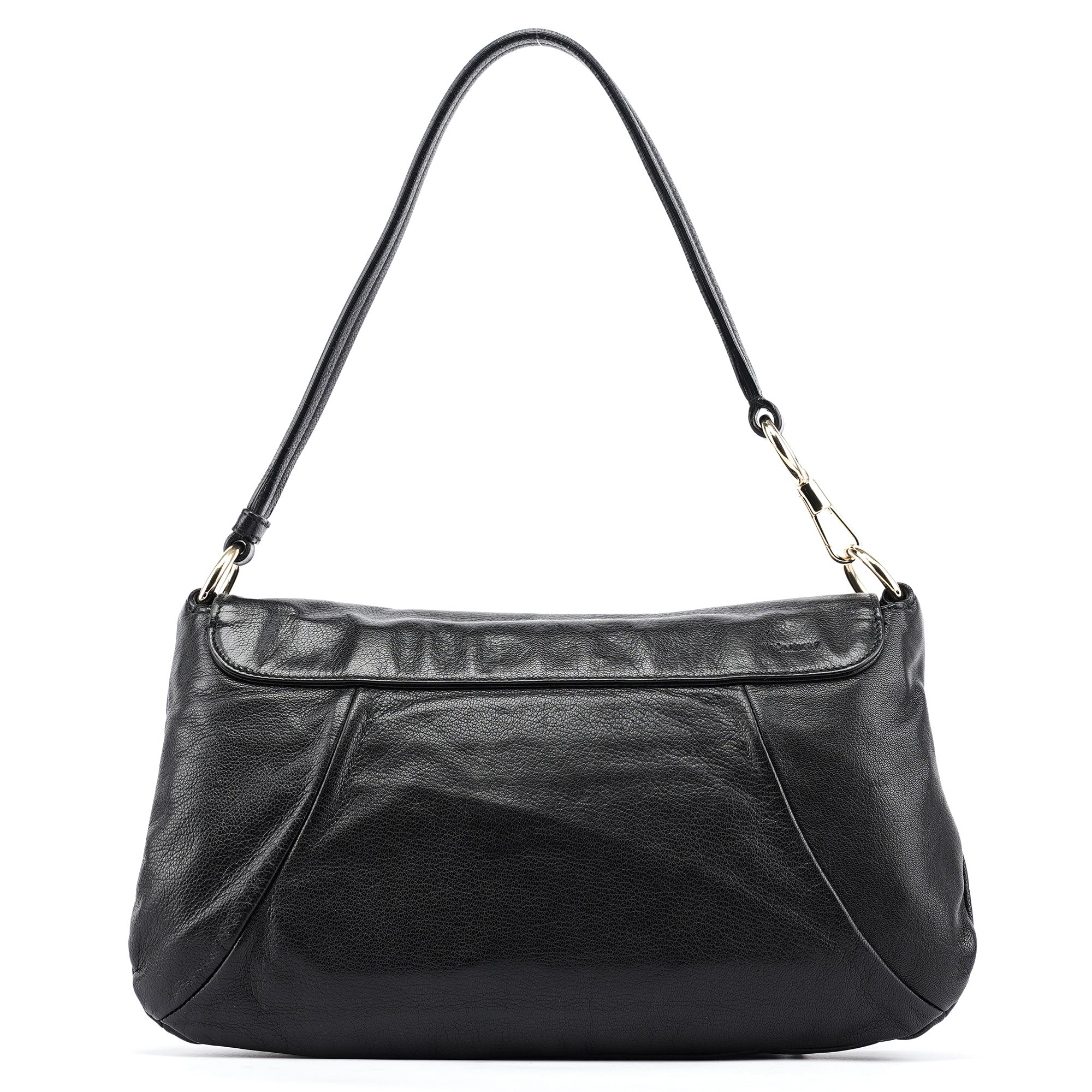 2003 Black Calfskin Nadja Shoulder Bag