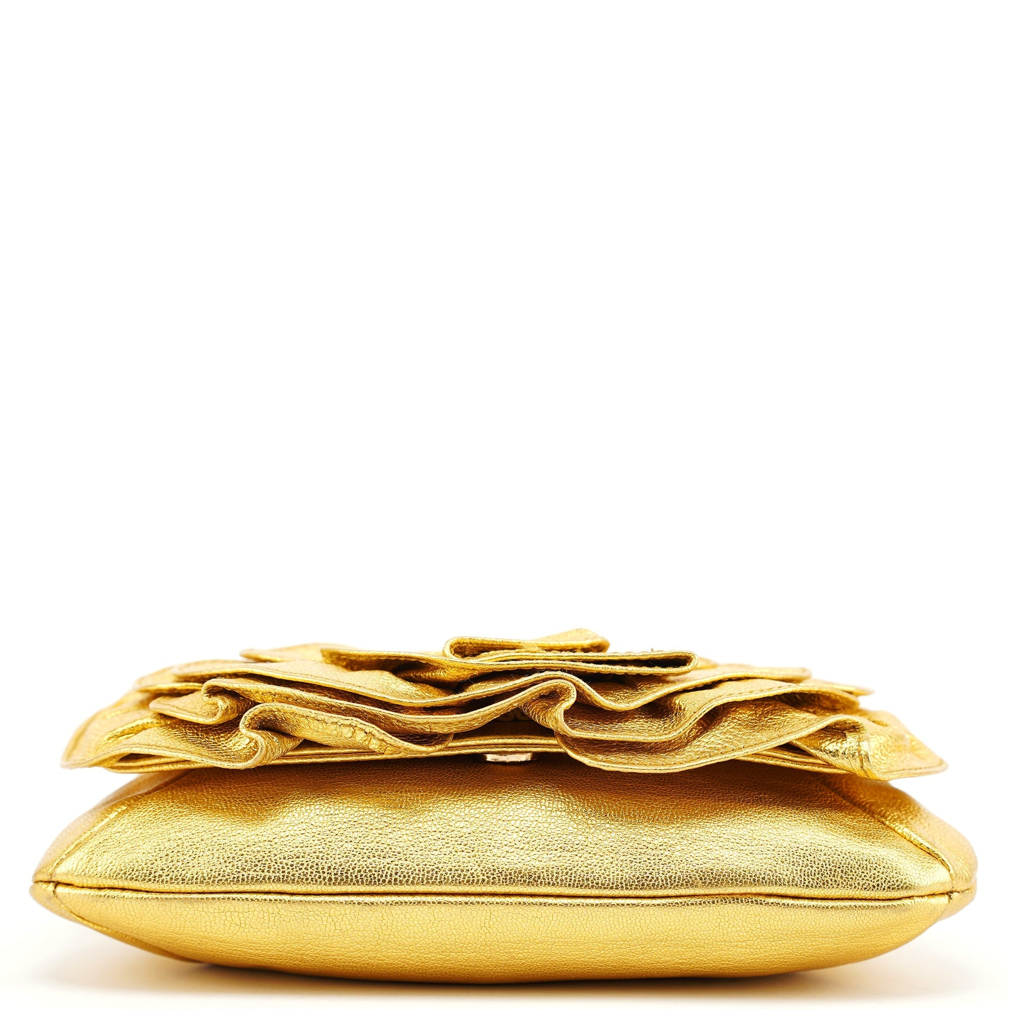 2003 Gold Leather Mini Nadja Bag