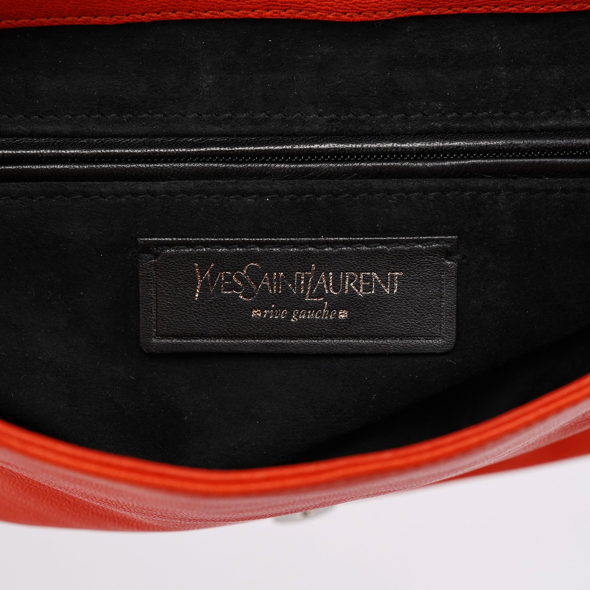 2003 Orange Leather Nadja Shoulder Bag