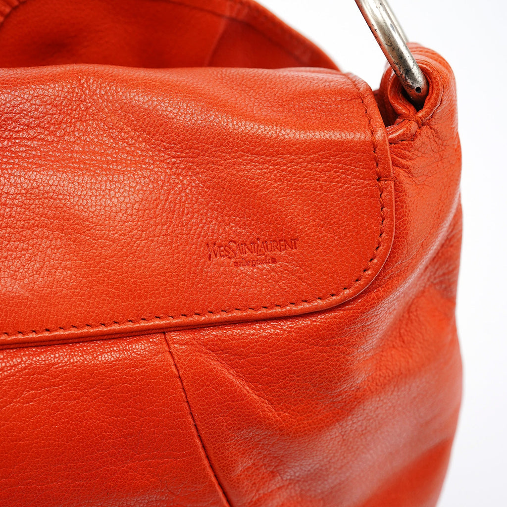 2003 Orange Leather Nadja Shoulder Bag