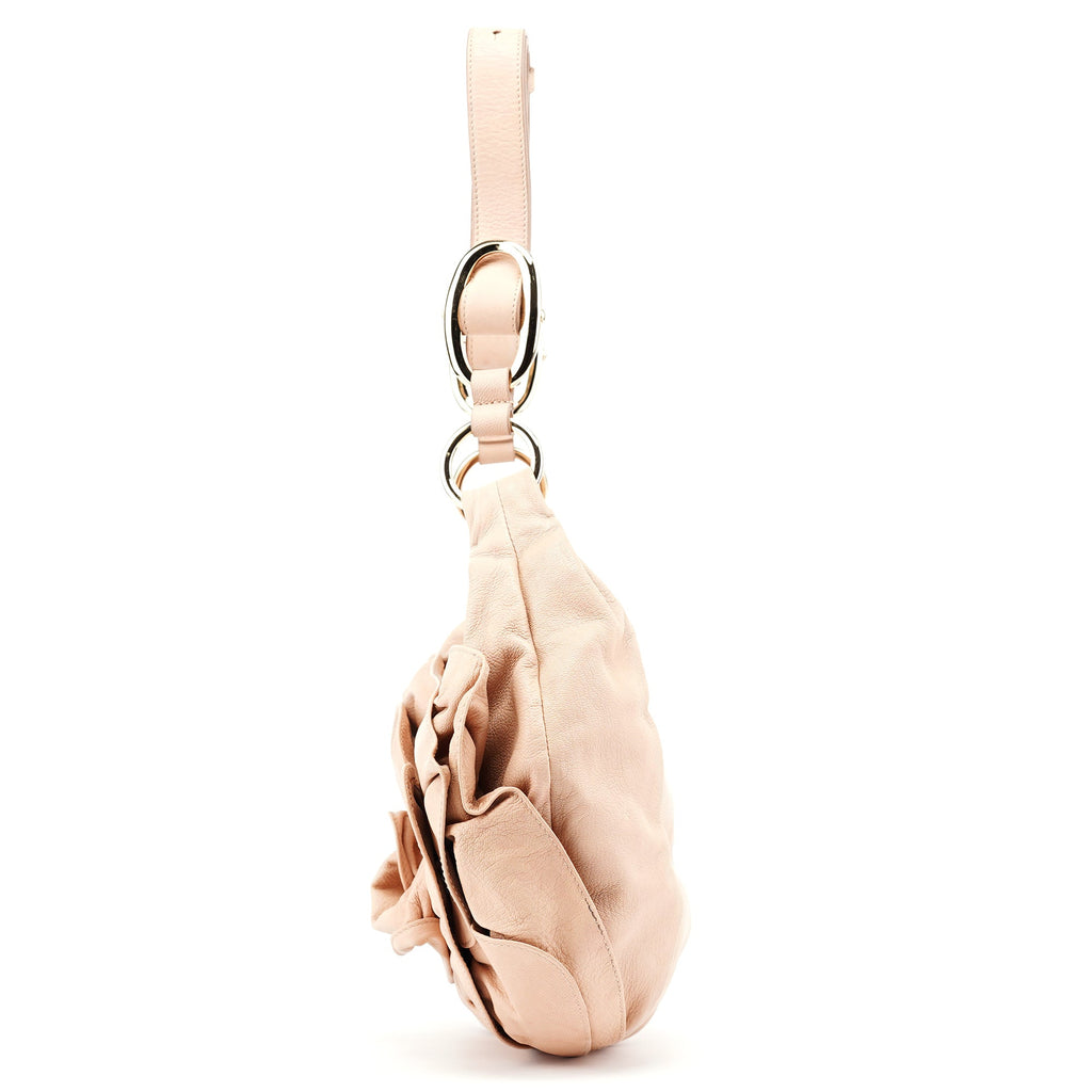 2003 Soft Pink Calfskin Nadja Shoulder Bag
