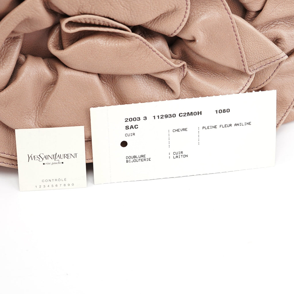 2003 Soft Pink Calfskin Nadja Shoulder Bag