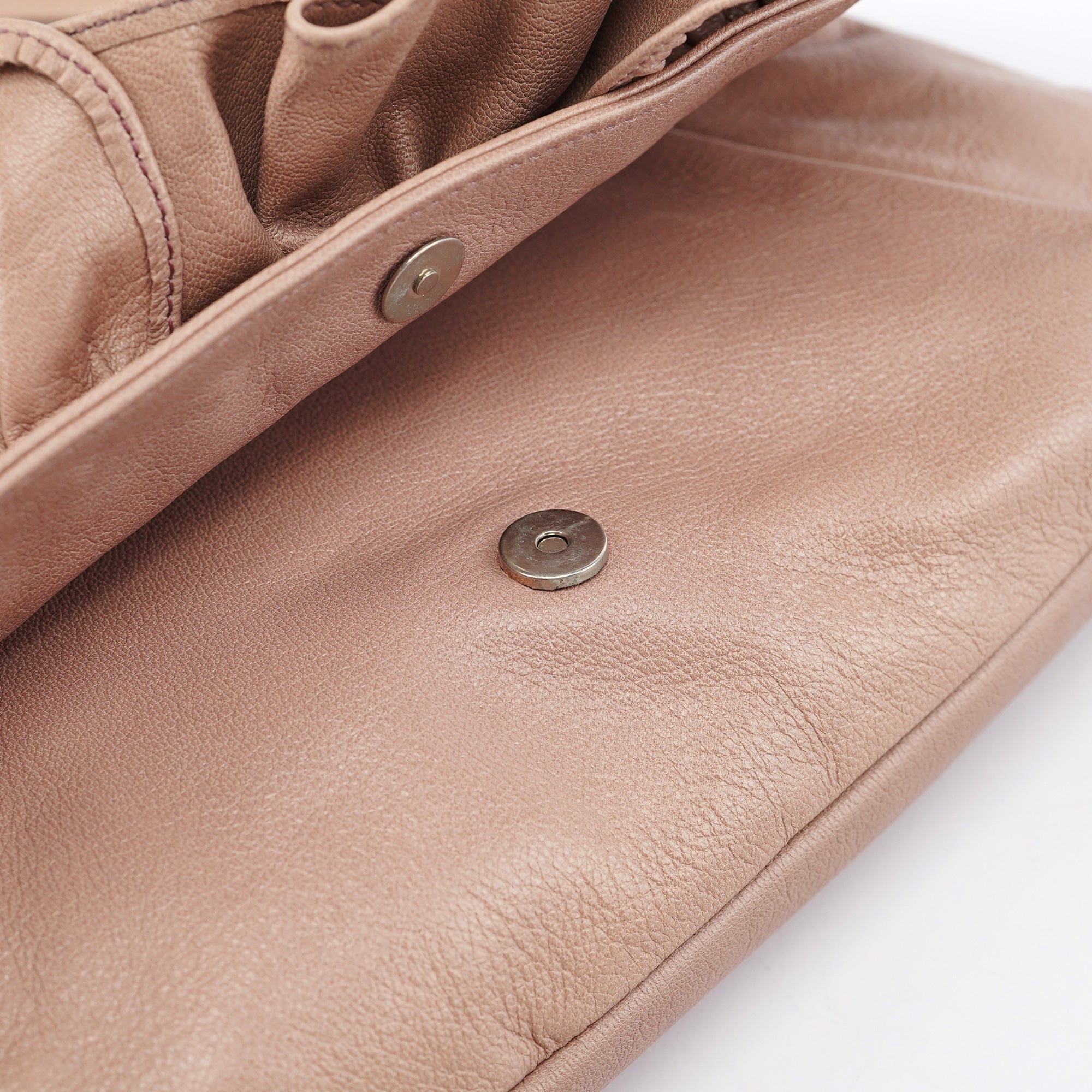 2003 Soft Pink Calfskin Nadja Shoulder Bag