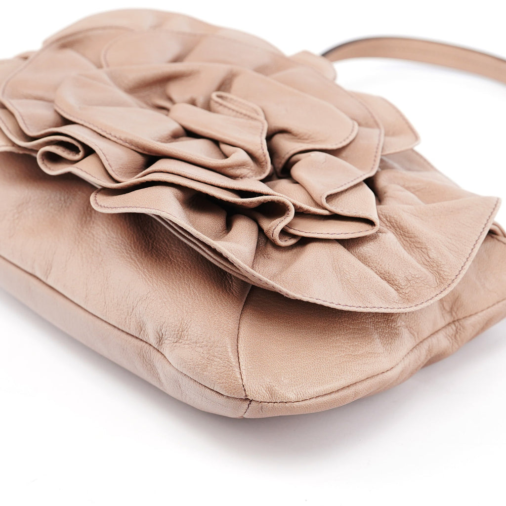 2003 Soft Pink Calfskin Nadja Shoulder Bag
