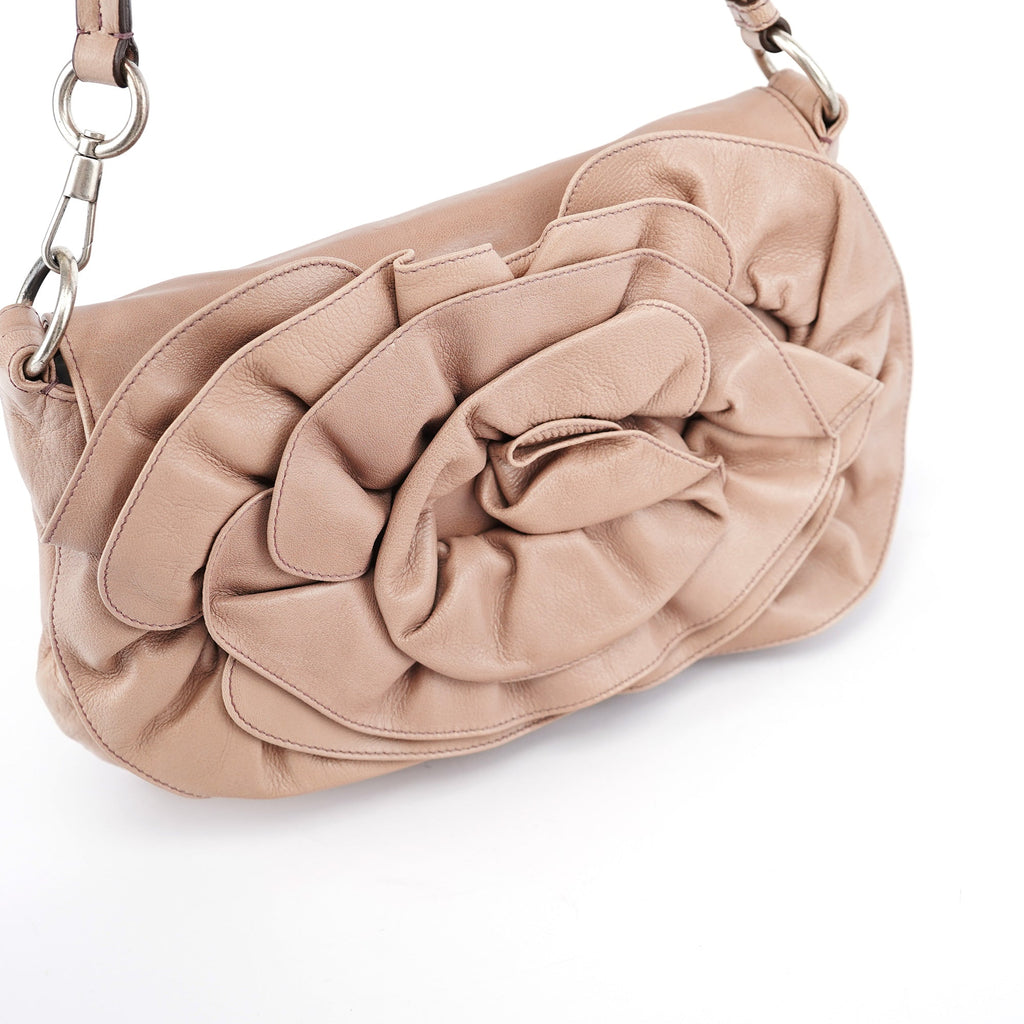 2003 Soft Pink Calfskin Nadja Shoulder Bag